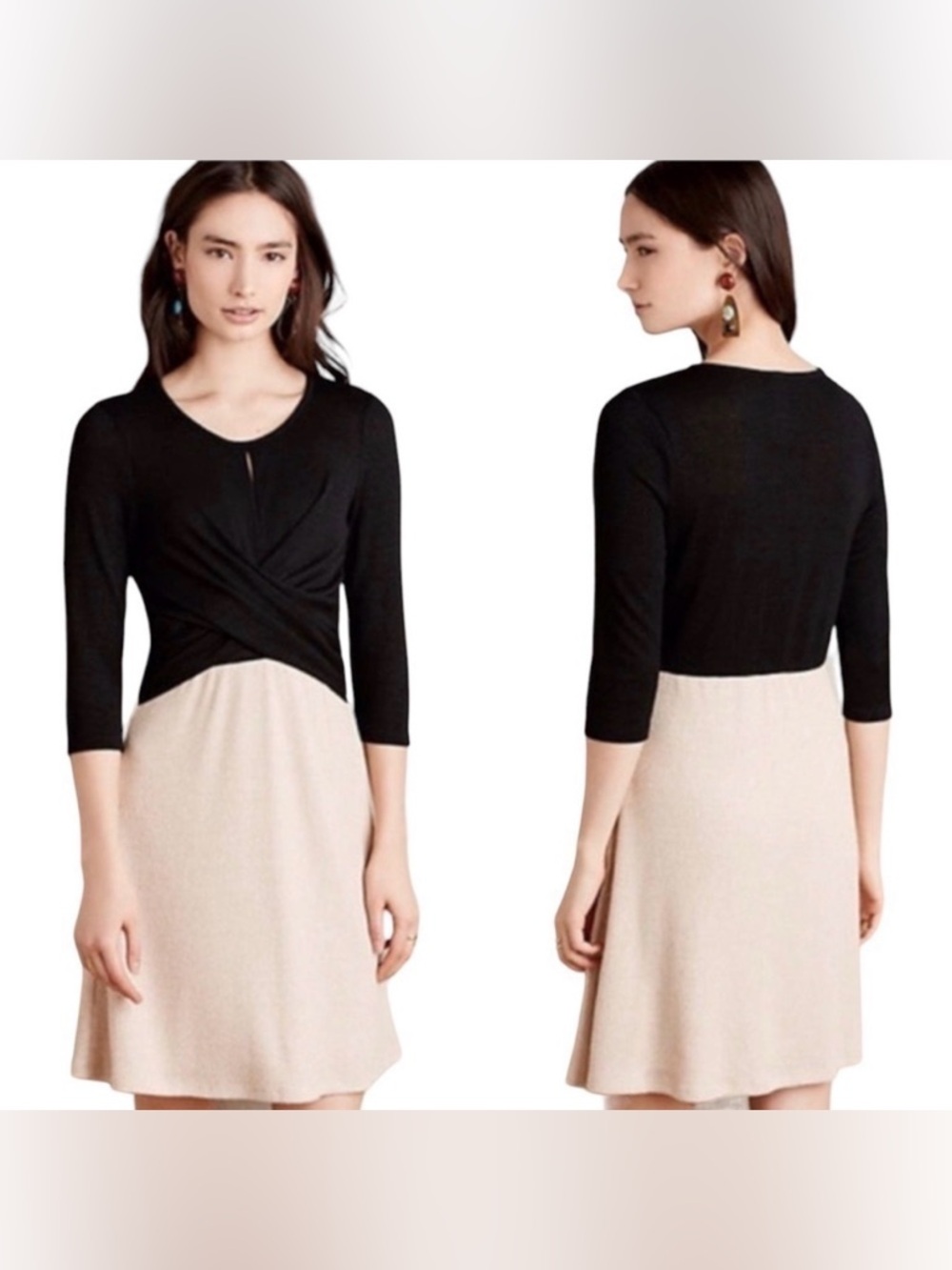 Amadi for Anthropologie Cross Wrap Dress